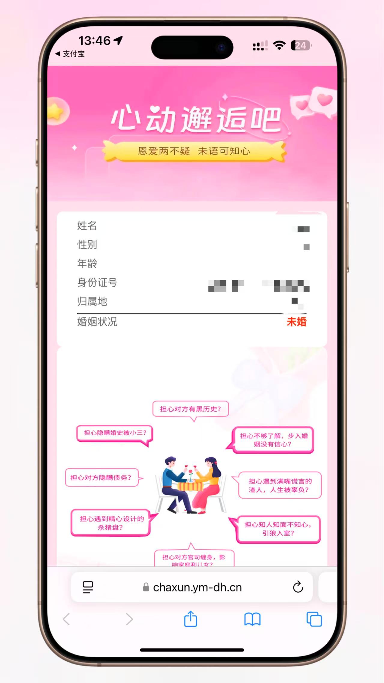 无授权个人企业涉诉案底婚姻查询系统源码